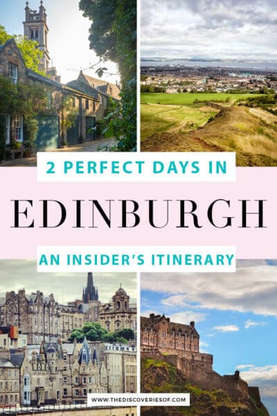 36 Hours In Edinburgh Itinerary The Discoveries Of