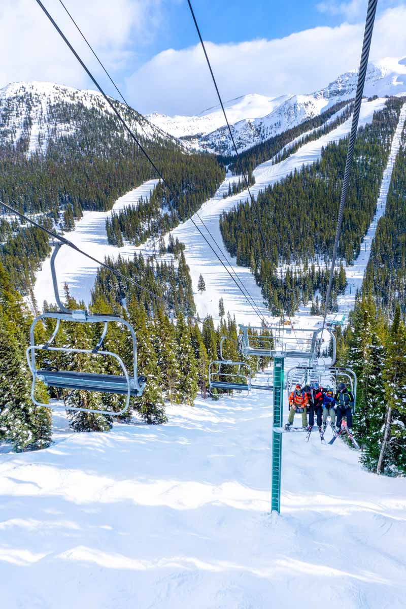 Skiing Banff