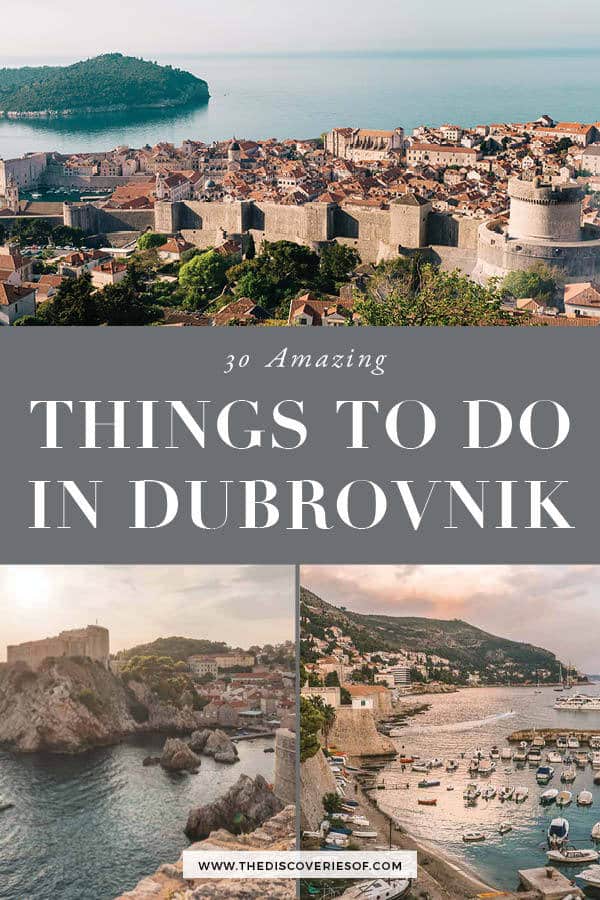 The Best Things to do in Dubrovnik, Croatia — The Discoveries Of