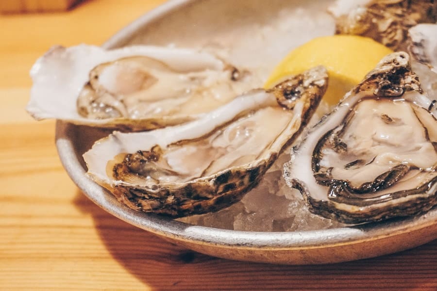 Oysters at El Puertito