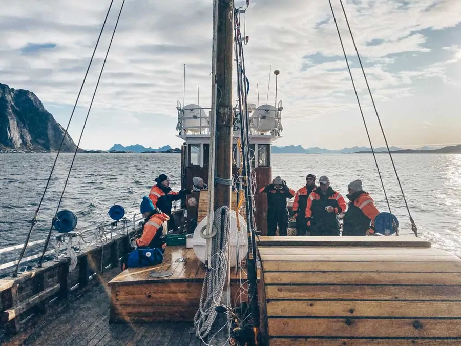 Fishing with the Norwegian Seafood Council 
