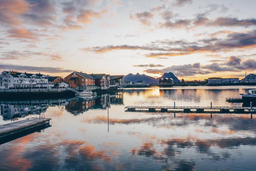 Sunrise in Svolvaer