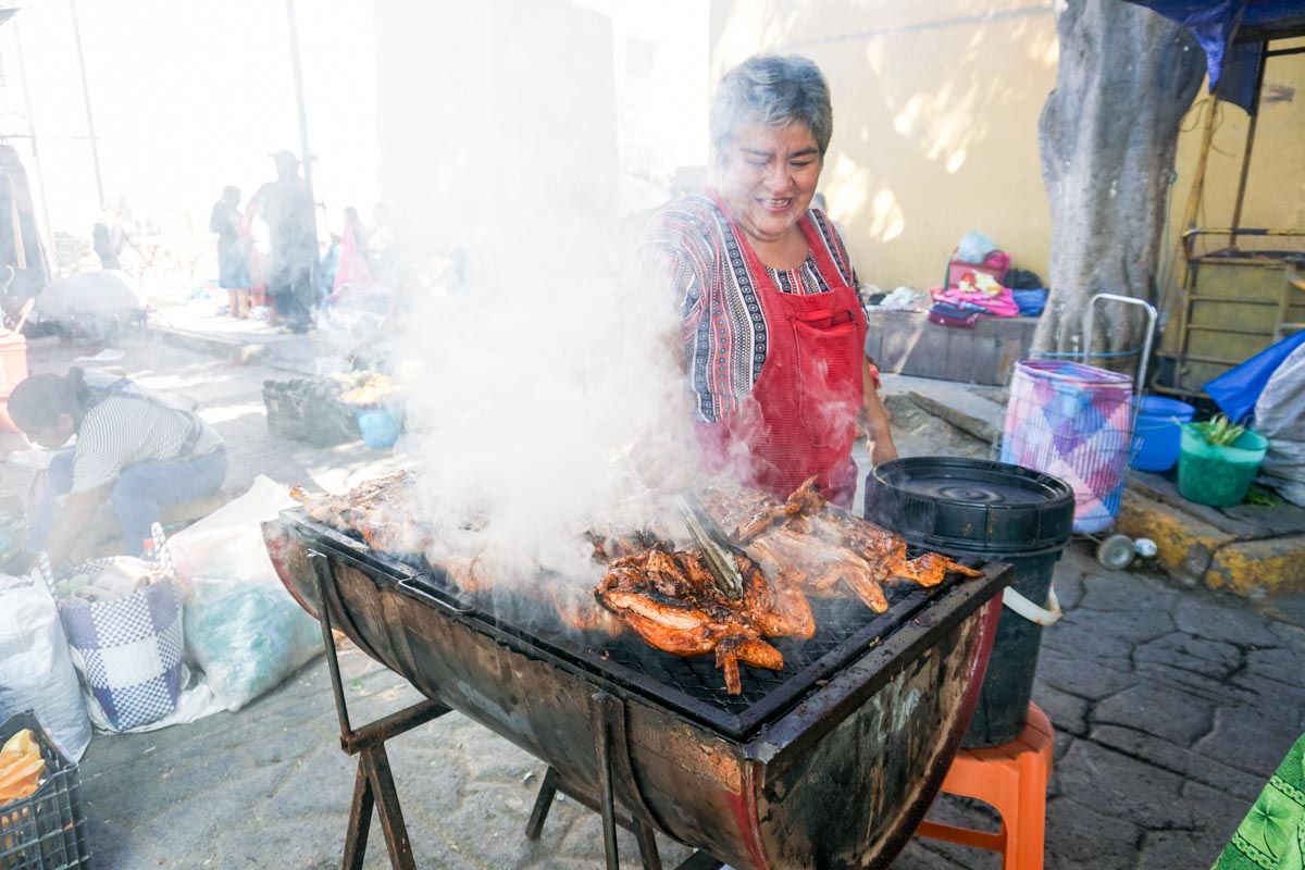 Tlacacaloula Market Oaxaca