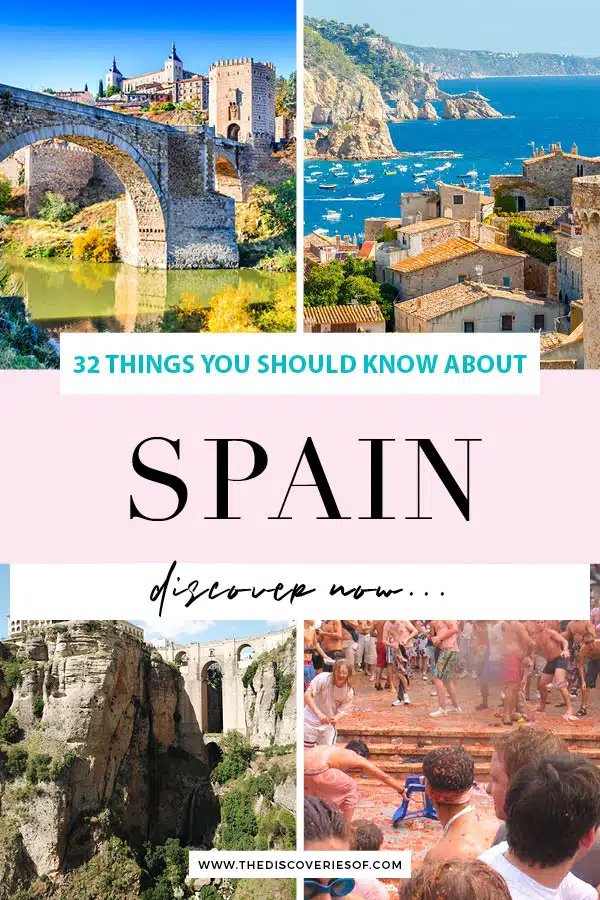 32 Interesting Facts About Spain — The Discoveries Of