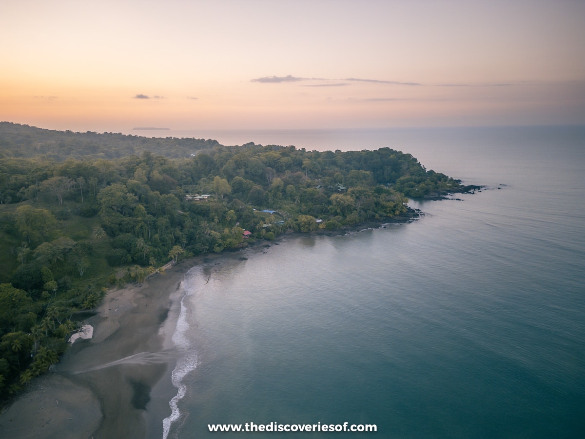 Drake Bay at Sunset