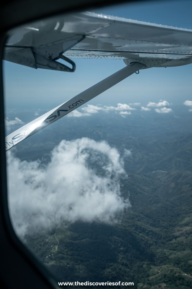 Flying from San Jose to Drake Bay