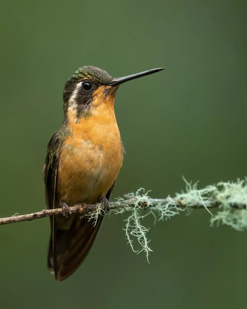 Purple throated  mountaingem in Monteverde